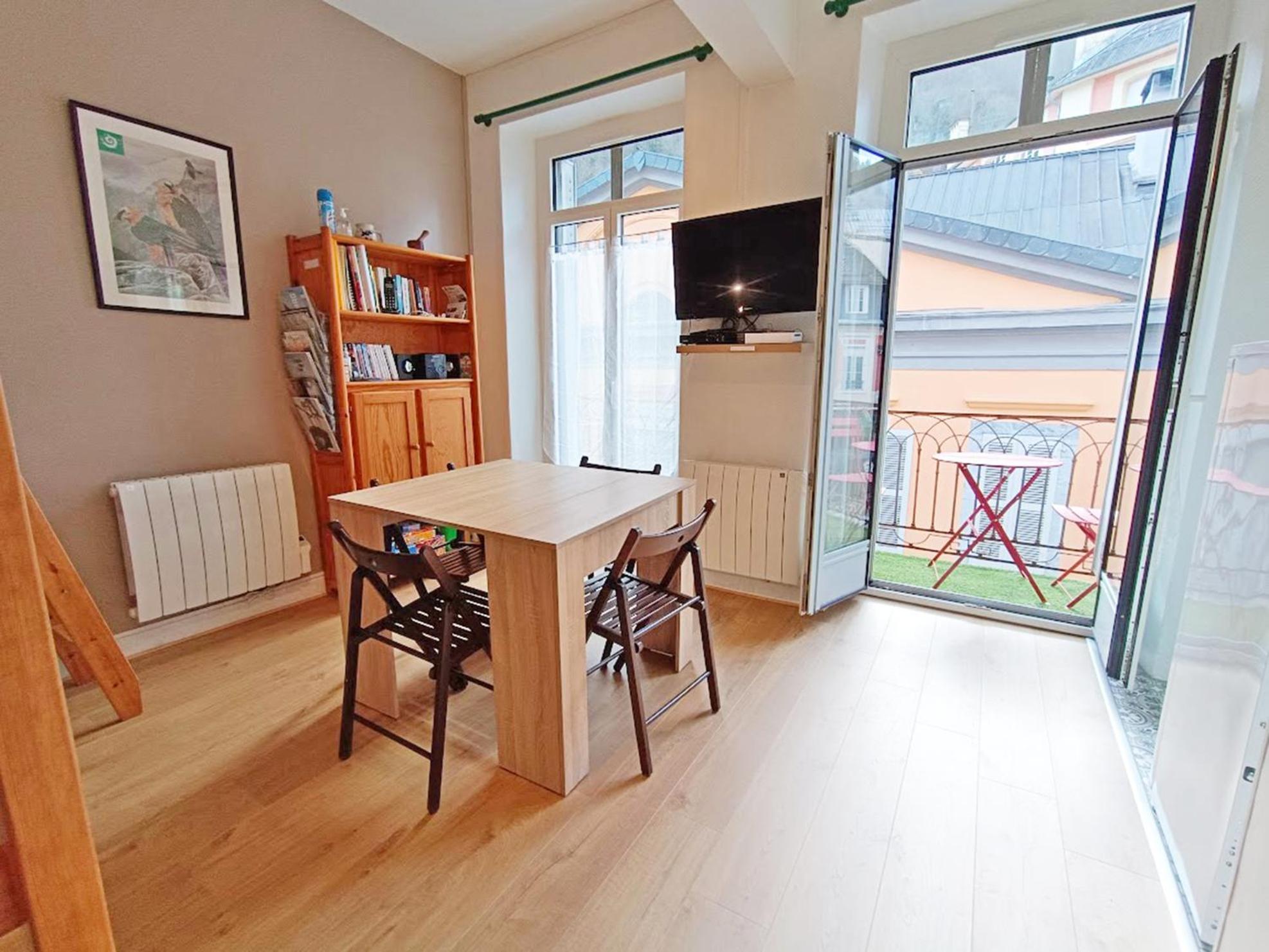 Ferienwohnung Le Gypaete, T1 Bis, Vue Montagne, Wifi, Ascenseur, Balcon, 6 Personnes Cauterets Exterior foto